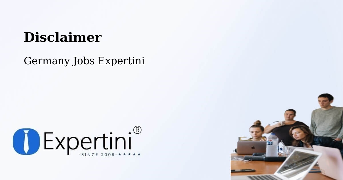Disclaimer – Mainburg - Germany Jobs Expertini