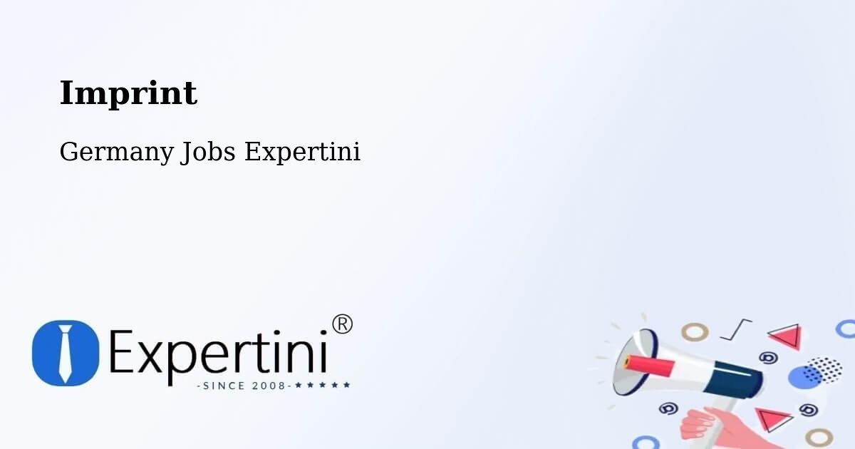 Imprint – Mainburg - Germany Jobs Expertini