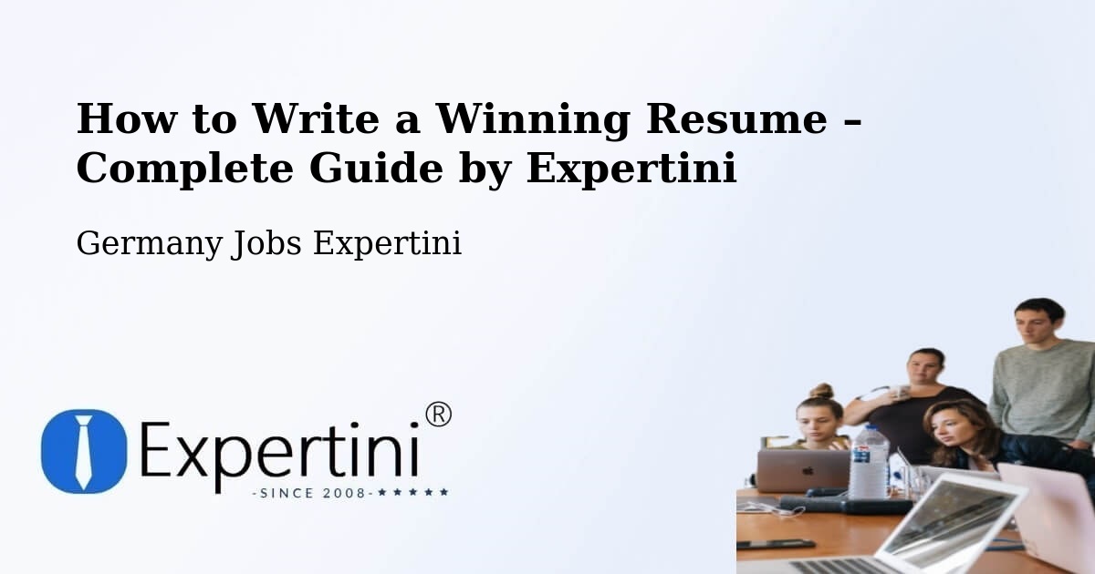 Resume Writing Guide for Job Seekers – Mainburg - Mainburg, Germany Jobs Expertini
